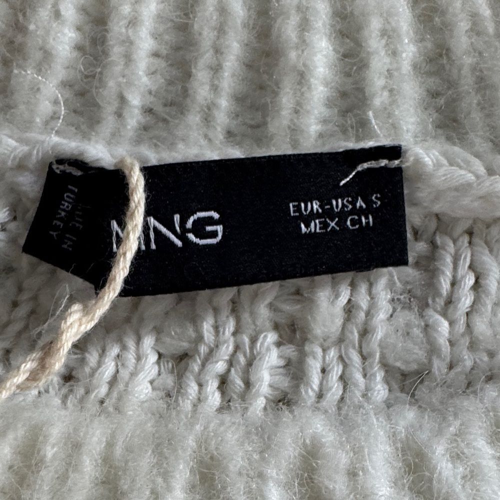 Mango Textured Cream Sweater - Picture 3 of 3